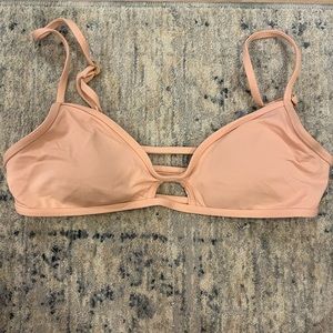 Salmon color (light pink) L-Space bikini top!!